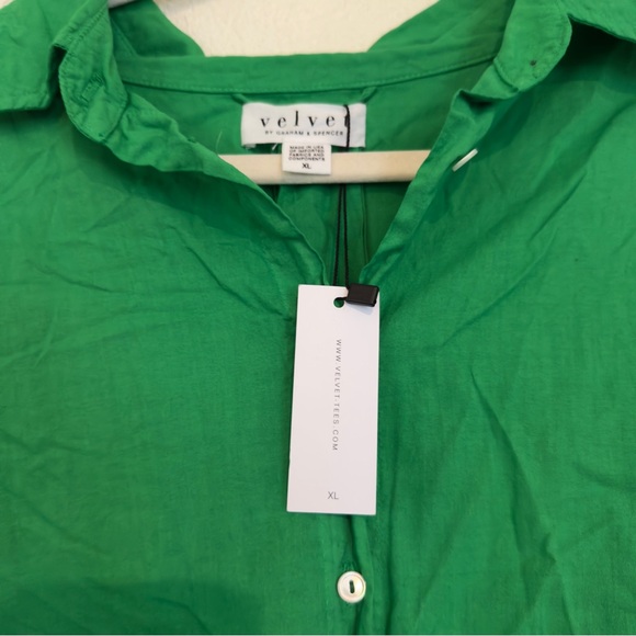 ADDISON SHIRT DRESS VELVET by GRAHAM & SPENCER - Picture 6 of 9